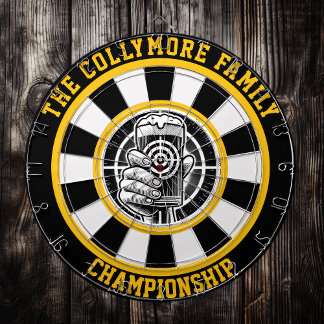 Dynamic Beer Target Artwork Dartboard