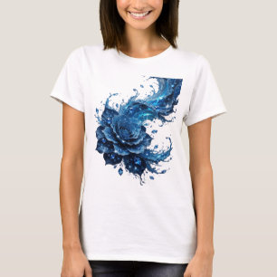 Dynamic Blue BLUE ROSE Statement Tee