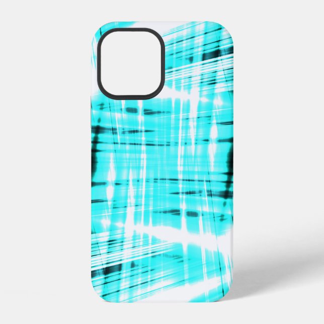 Dynamic blue streaked background Case-Mate iPhone  Case (Back)