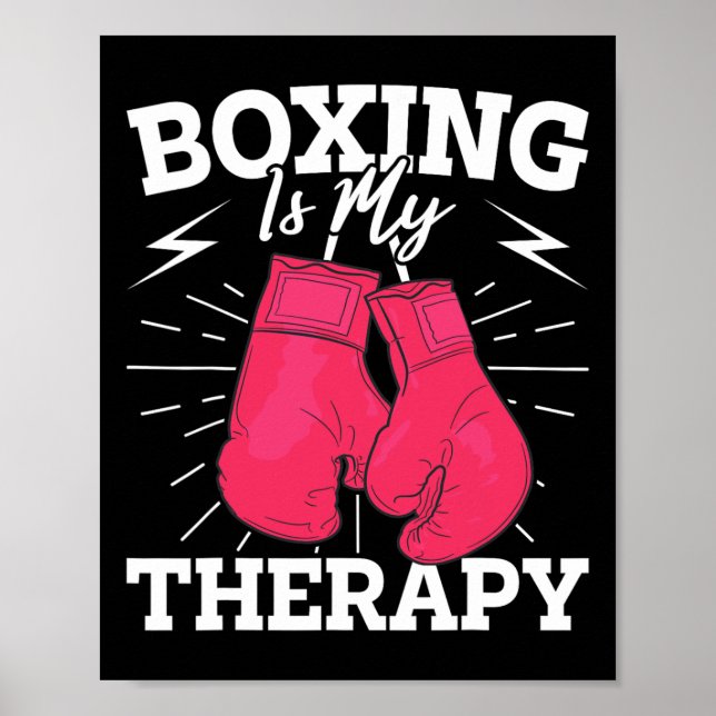 Dynamic Boxing Quote For Coaches Trainers  Poster (Front)