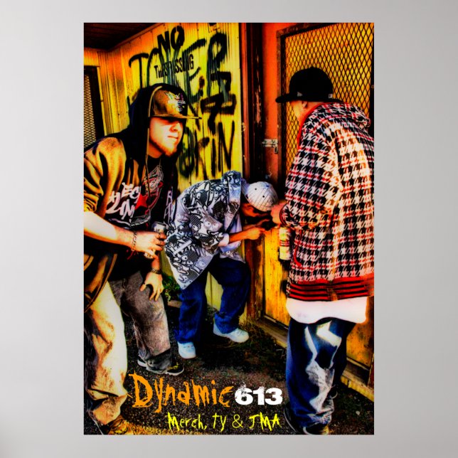 Dynamic Break & Entry (Merch, TY & JMA) [Poster] Poster (Front)