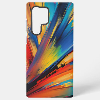 Dynamic Brushstroke Modern Art Samsung Galaxy Case