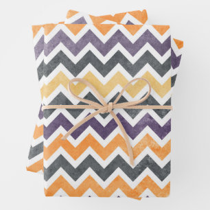 Dynamic Chevron Zigzag Seamless Pattern Wrapping Paper Sheet
