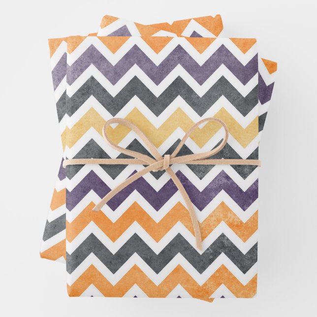 Dynamic Chevron Zigzag Seamless Pattern Wrapping Paper Sheet (In situ)