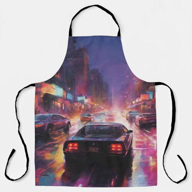 Dynamic Cityscape Racing  Apron (Front)