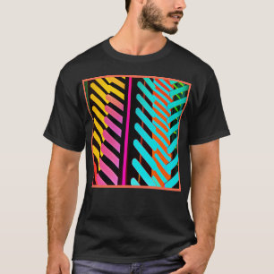 Dynamic Colour Fusion Pattern T-Shirt
