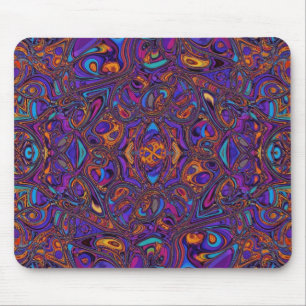 Dynamic Colour Gradient Abstract Mosaic Mouse Mat