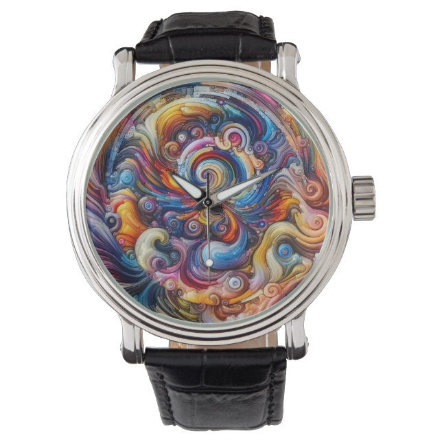 Dynamic Colour Vortex Watch (Front)