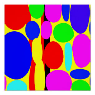 Dynamic Colourful Design Poster