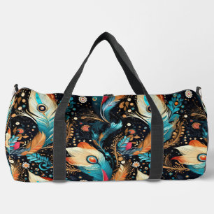 Dynamic Comet and Nebula Voyage Duffle Bag