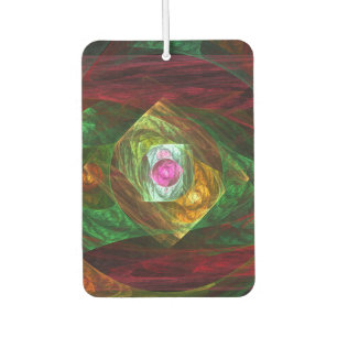 Dynamic Connections Abstract Art Car Air Freshener