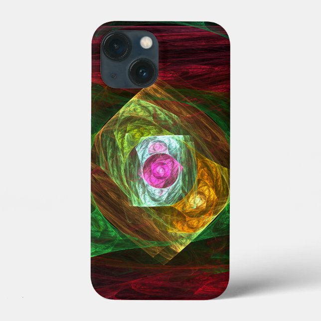 Dynamic Connections Abstract Art Case-Mate iPhone Case (Back)