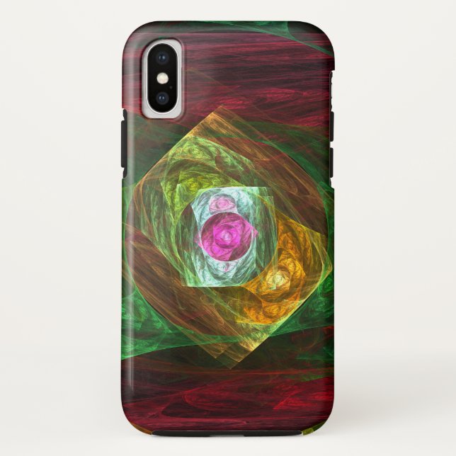 Dynamic Connections Abstract Art Case-Mate iPhone Case (Back)