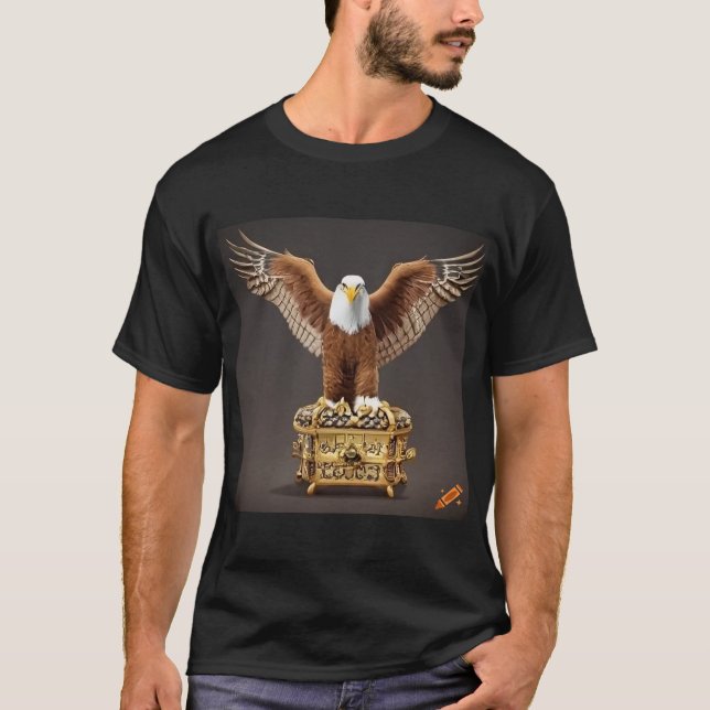 Dynamic Crystal Eagle Victory Collection - T-Shirt (Front)