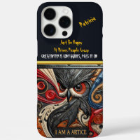 Dynamic Design Featuring Bold Owl Eyes