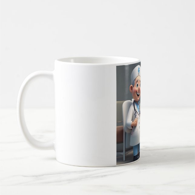 Dynamic Duo: Nurse & Doctor Team Mug (Left)