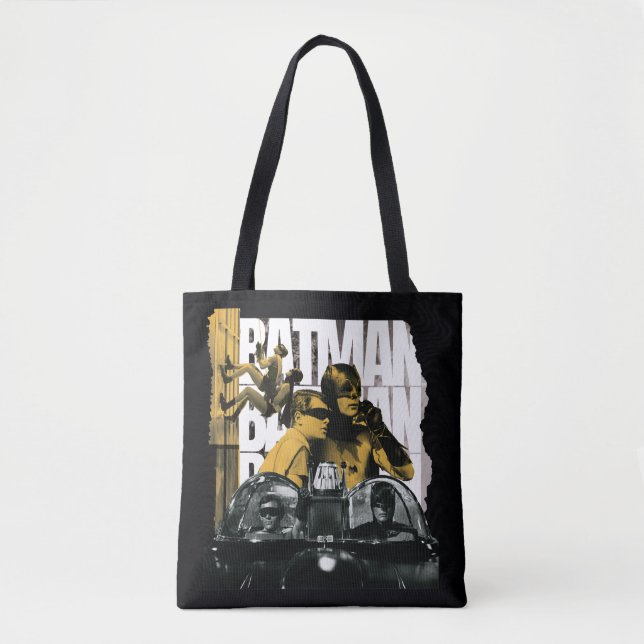 Dynamic Duo Scrapbook Photograph Tote Bag (Front)