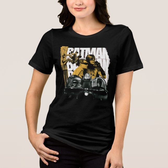 Dynamic Duo Scrapbook Photograph Tri-Blend Shirt (Front)