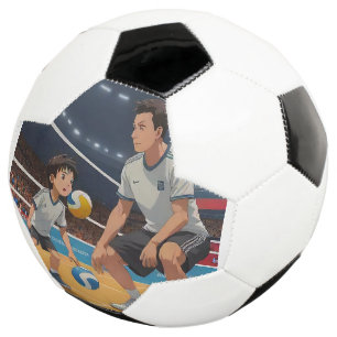 "Dynamic Duo Soccer Ball: Father-Son Bonding Editi Football