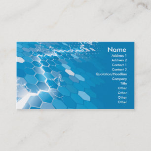 dynamic electric business card design