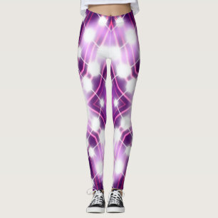 Dynamic Floodlights Background Texture Leggings