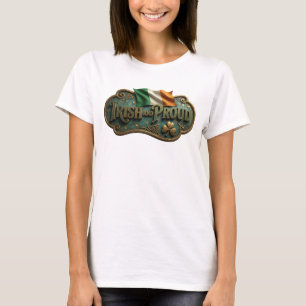 Dynamic Gold IRISH AND PROUD Custom Tee