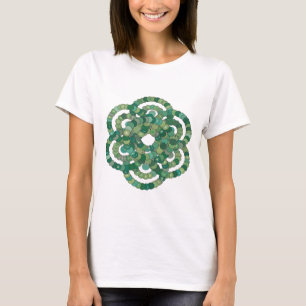 Dynamic Green GREEN SPHERE ORBIT Print T-Shirt