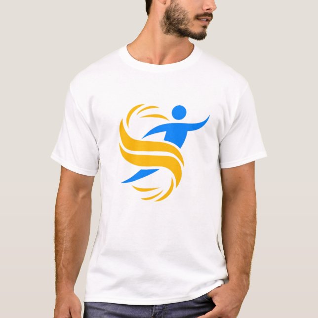 Dynamic Human Motion Logo T-Shirt (Front)