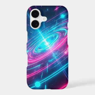 Dynamic Neon Galaxy Deep Space Stars