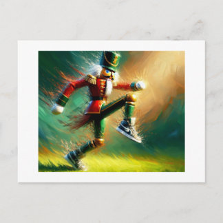 Dynamic Nutcracker Soldier,  Postcard