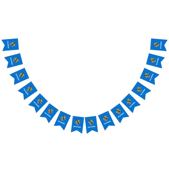 Dynamic Oklahoma State Flag Graphic on a (All)