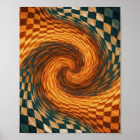 Dynamic Optical Illusion Art