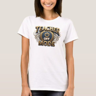 Dynamic Orange TEACH MODE OFF Art Print T-Shirt