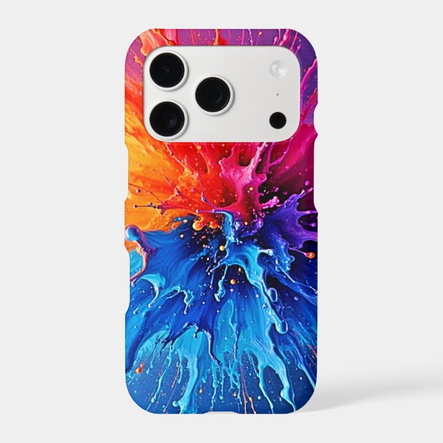 Dynamic Paint Splash Abstract (Back)