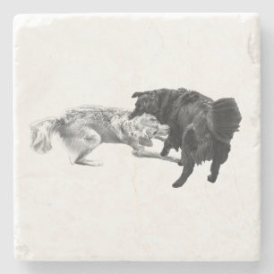 Dynamic Pugs, Table Shade Stone Coaster