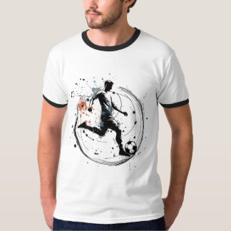 Dynamic Soccer Art T-Shirt