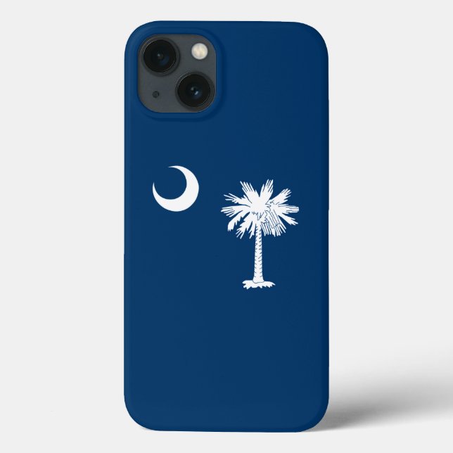 Dynamic South Carolina State Flag Graphic on a Case-Mate iPhone Case (Back)
