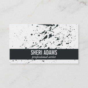 Dynamic   Spatter Business Card