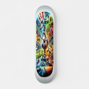 Dynamic Sports Arena Skateboard
