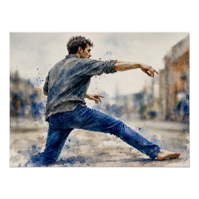 Dynamic Street Dancer,  Poster (Front)