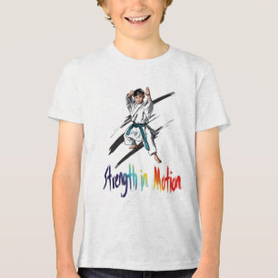 "Dynamic Strength in Every Motion" Tri-Blend Shirt