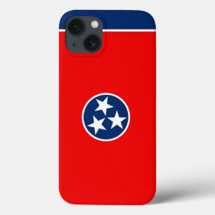 Dynamic Tennessee State Flag Graphic on a iPhone 13 Case