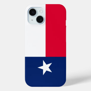 Dynamic Texas State Flag Graphic on a iPhone 15 Case