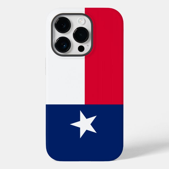 Dynamic Texas State Flag Graphic on a Case-Mate iPhone Case (Back)