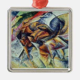 Dynamism of a Cyclist (Dinamismo di un ciclista) 1 Metal Tree Decoration