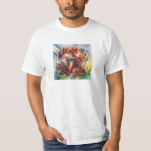 Dynamism Of A Soccer Player By Umberto Boccioni T-Shirt