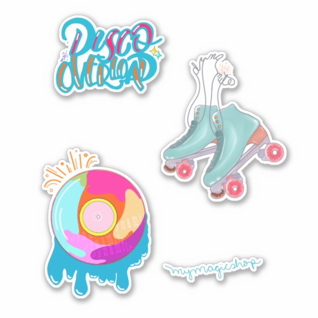 Dynamite 3-sticker set (Front)
