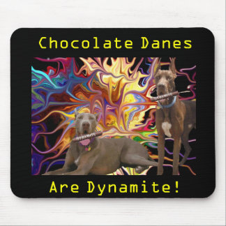 Dynamite Chocolate Dane Brothers Mouse Mat