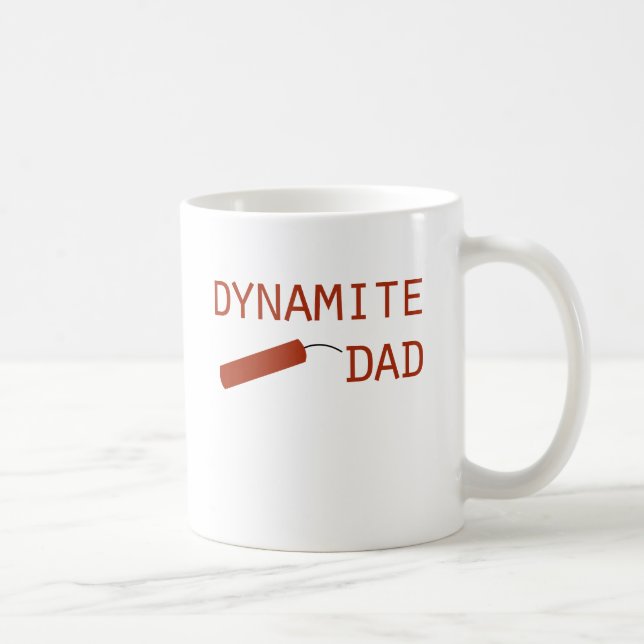 Dynamite Dad Coffee Mug (Right)