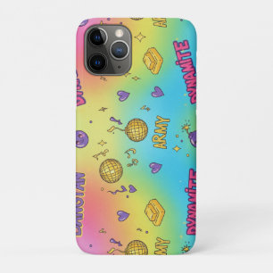 Dynamite Pop Art Rainbow Pattern iPhone 11 Pro Case